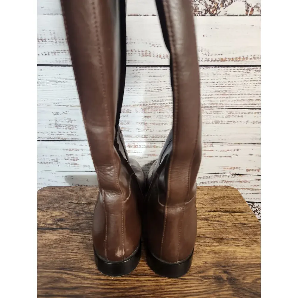 Cole Haan Women's Crown Leather Riding Boots size 6